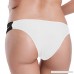 Reteron Women's Fashion Double String Cutout Side Bikini Bottom 2 Pack Black White Blazingyellow B07NYVRRVC